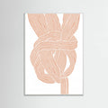 Knots No 2 Poster – poster and art print