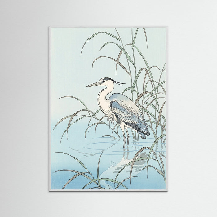 White Wood Koi Harmony