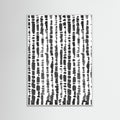 White Wood LINEAR Poster