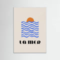 Affiche La Mer Abstract Ocean Poster No. 03 – affiche et impression d’art