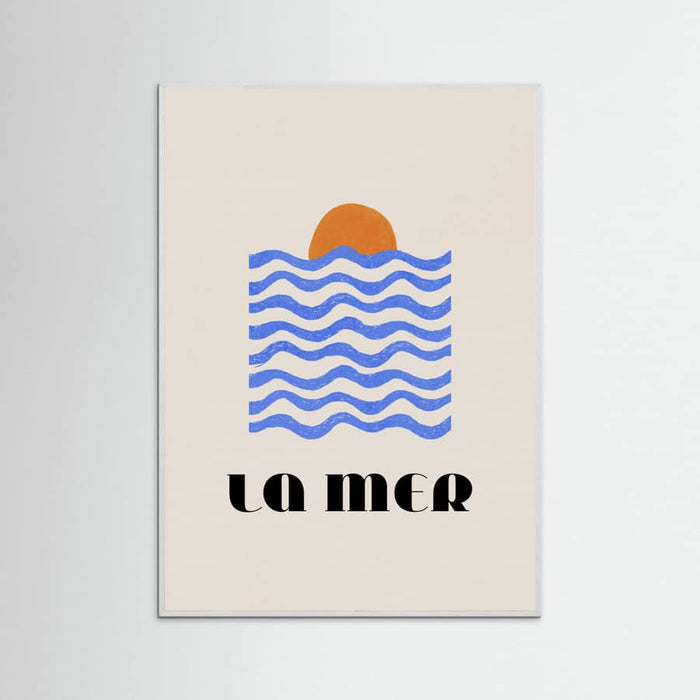 Affiche La Mer Abstract Ocean Poster No. 03 – affiche et impression d’art