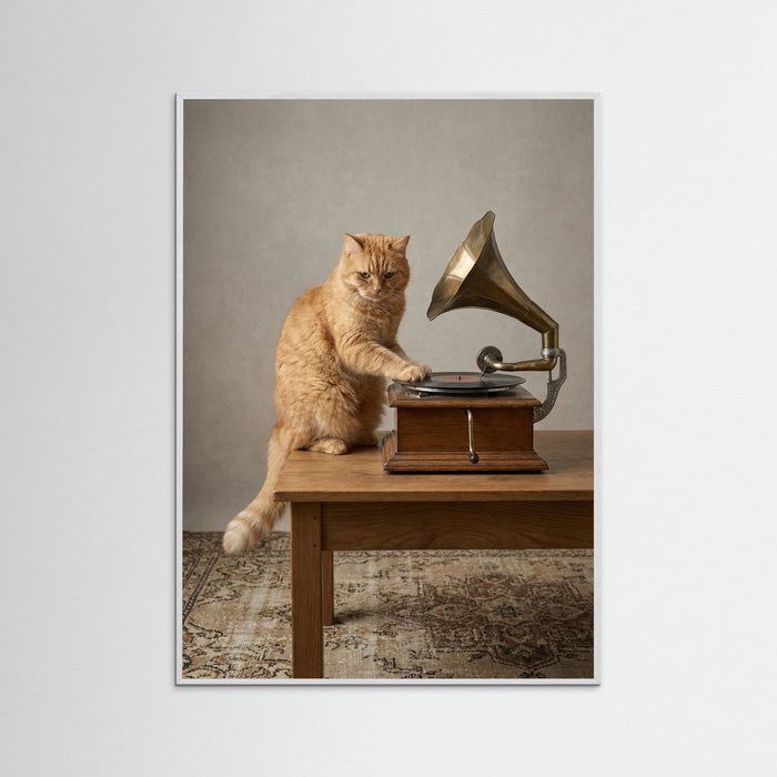 White Wood Lampshade Canine