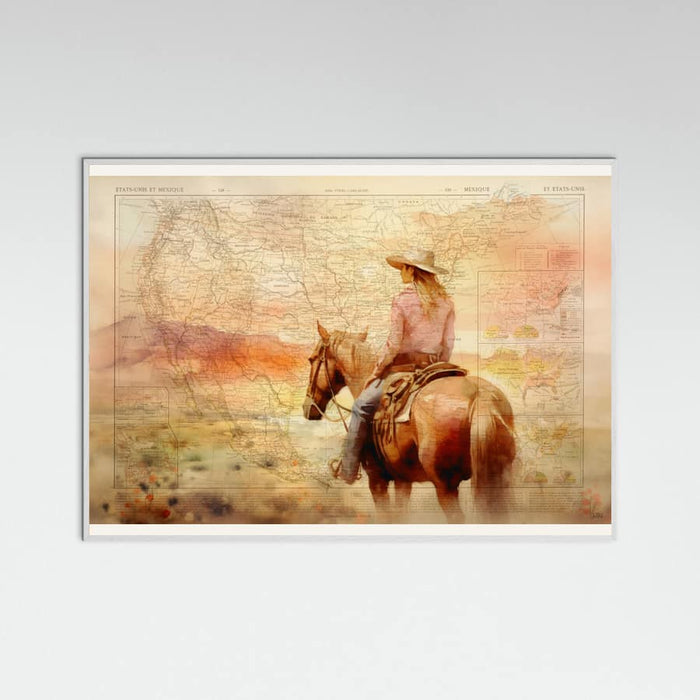 White Wood Land of the Brave Poster