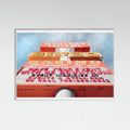 White Wood Las Vegas Bingo Poster