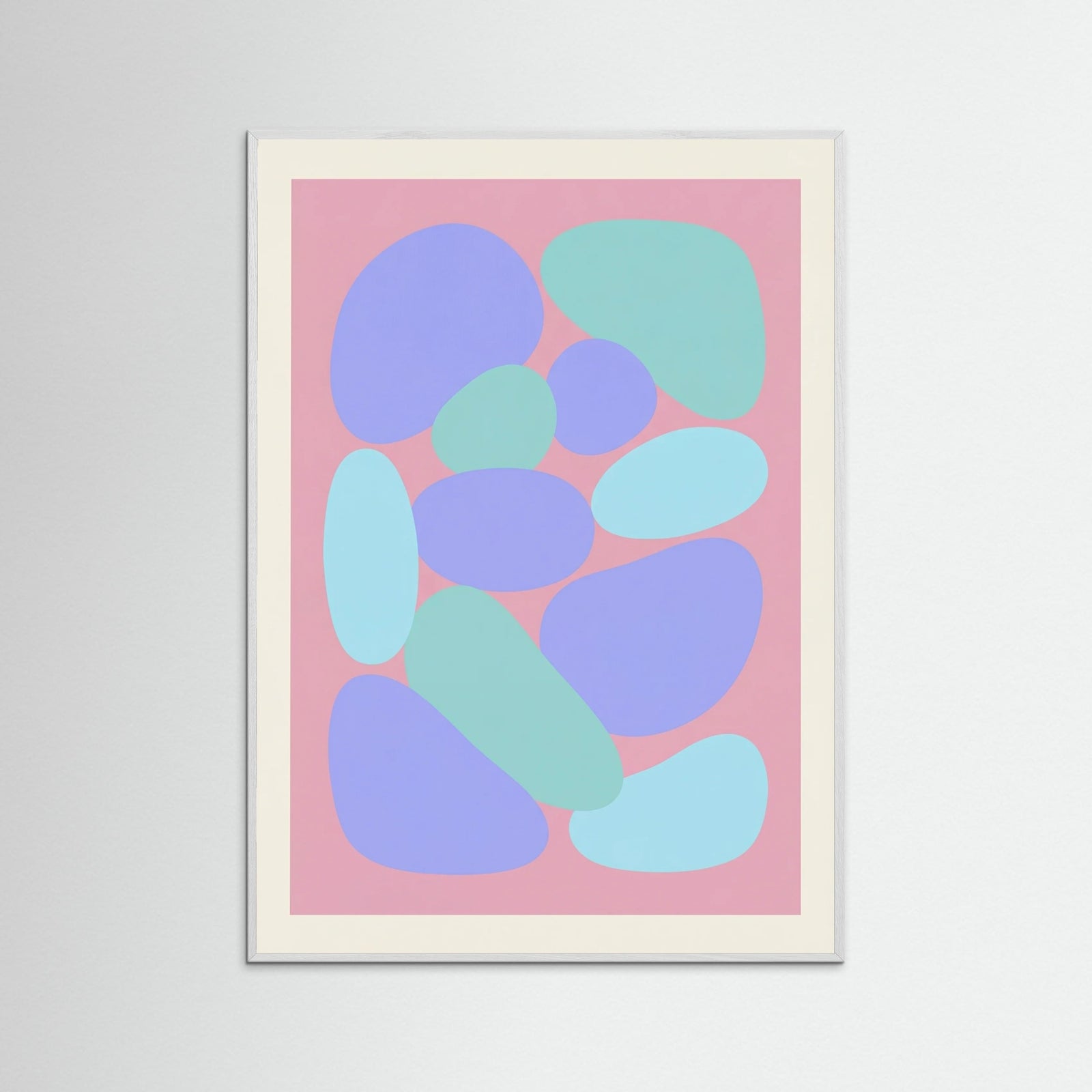 White Wood Lavender Coral