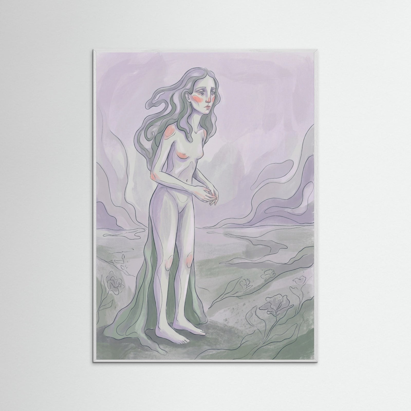 White Wood Lavender Lament
