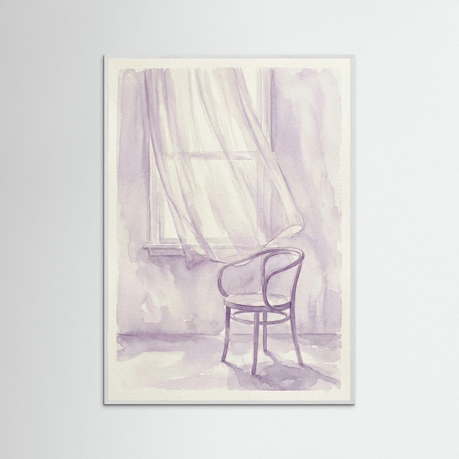 White Wood Lavender Repose
