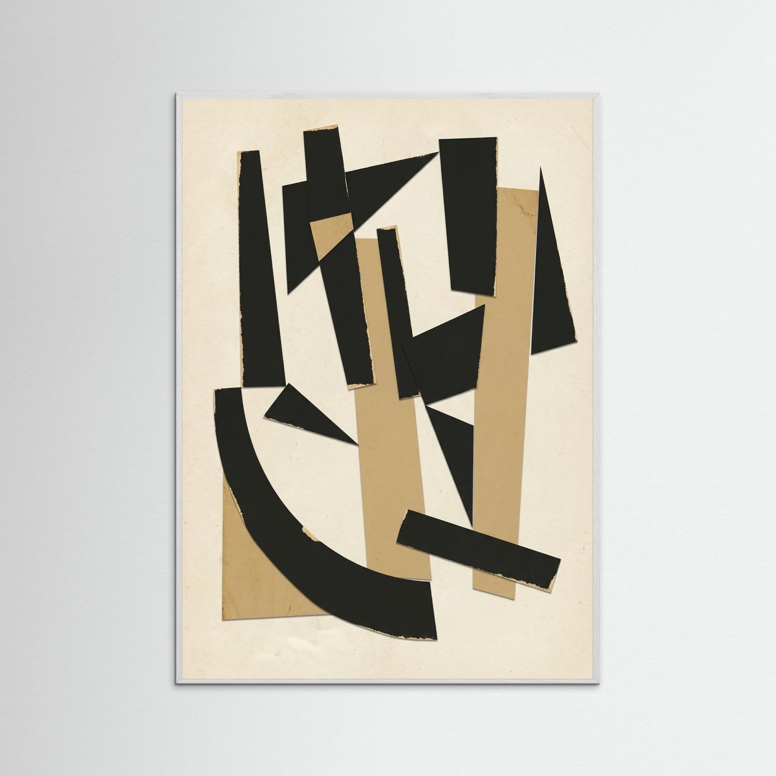White Wood Layered Forms