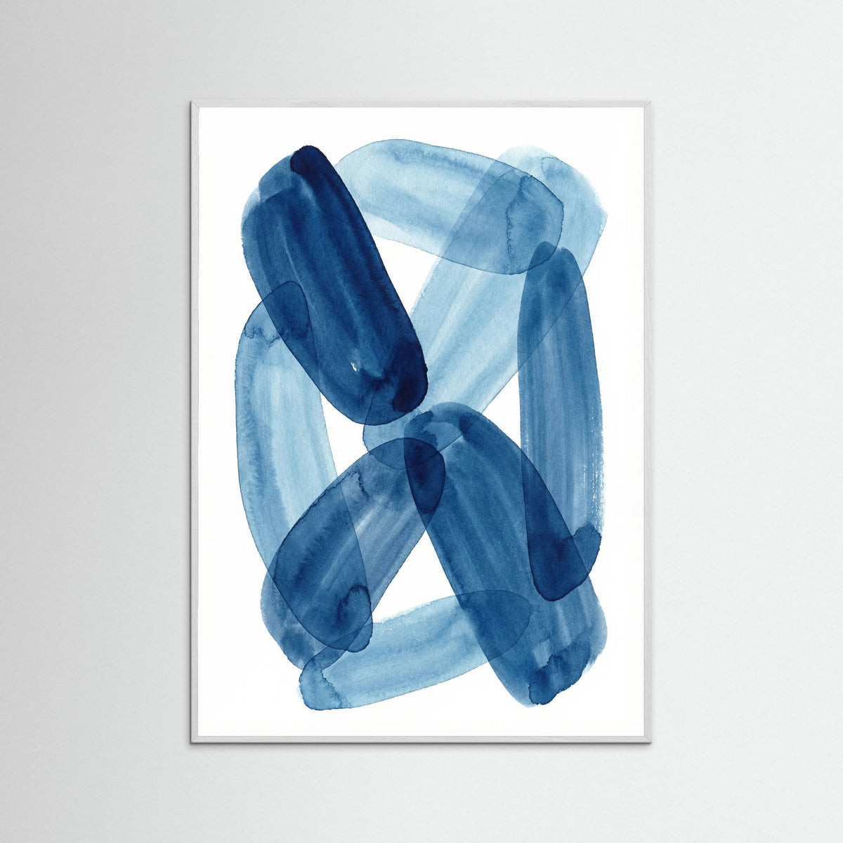 White Wood Layered Indigo