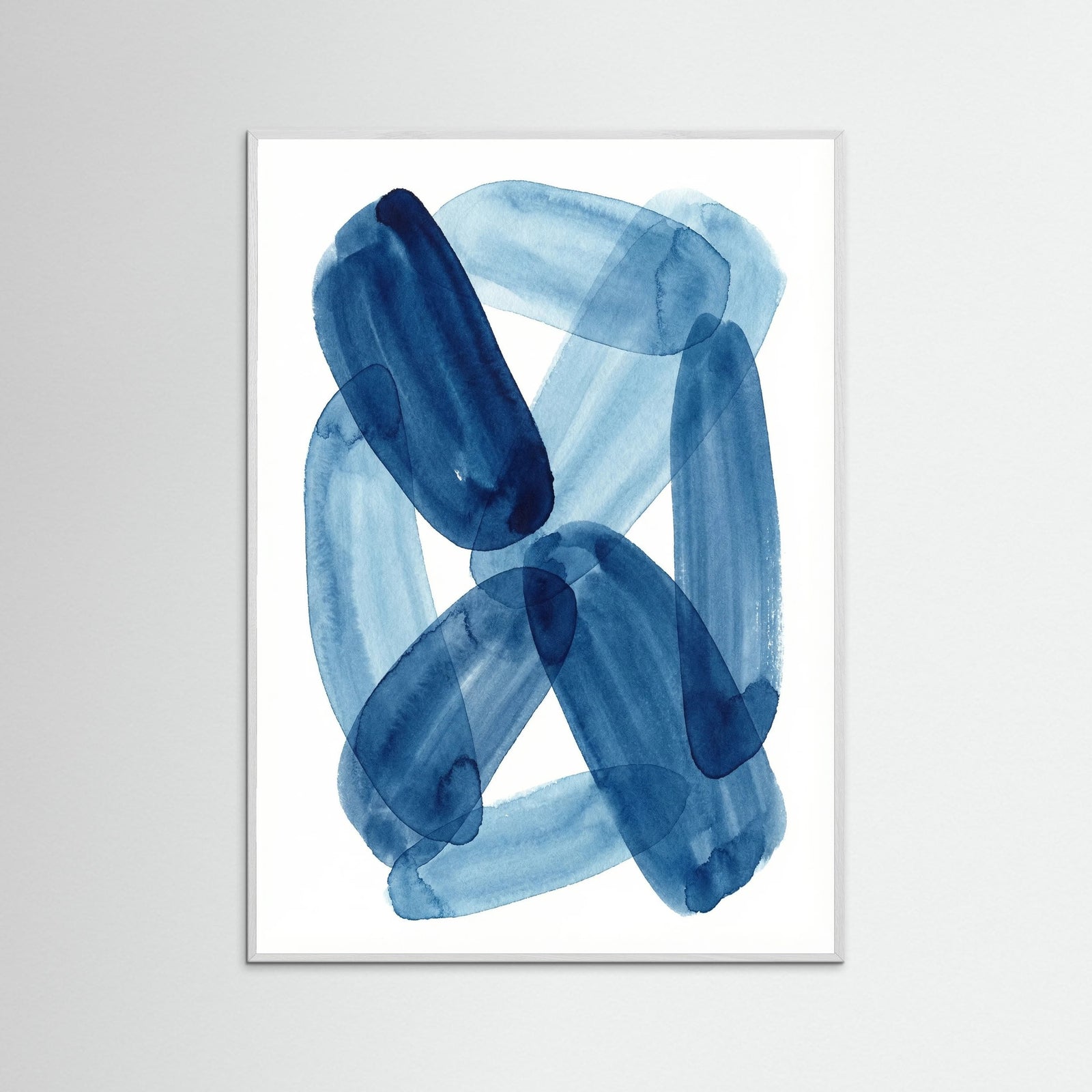 White Wood Layered Indigo