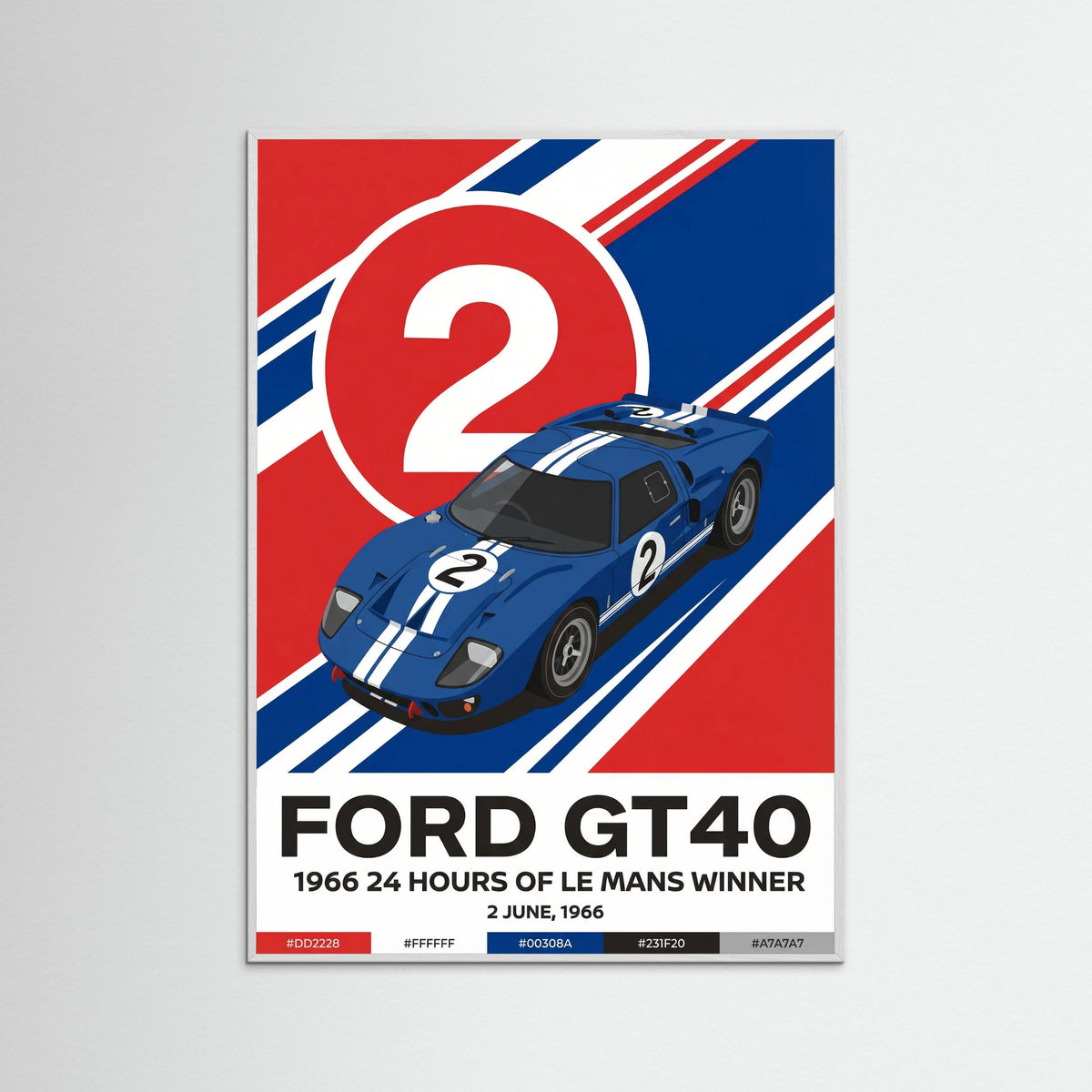 White Wood Le Mans Champion