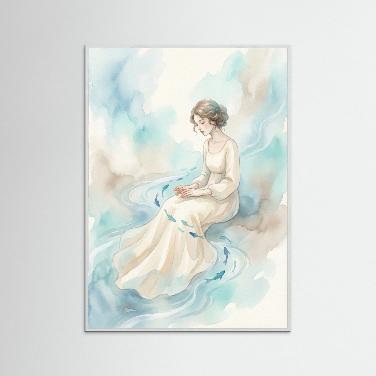 White Wood Libra Contemplation