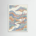 White Wood Light Mosaic
