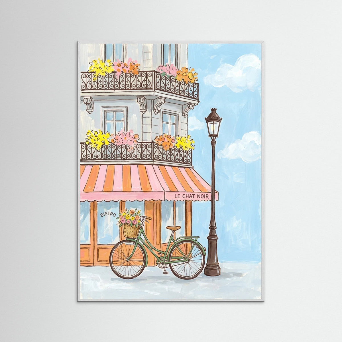 White Wood Lisbon Tram Charm