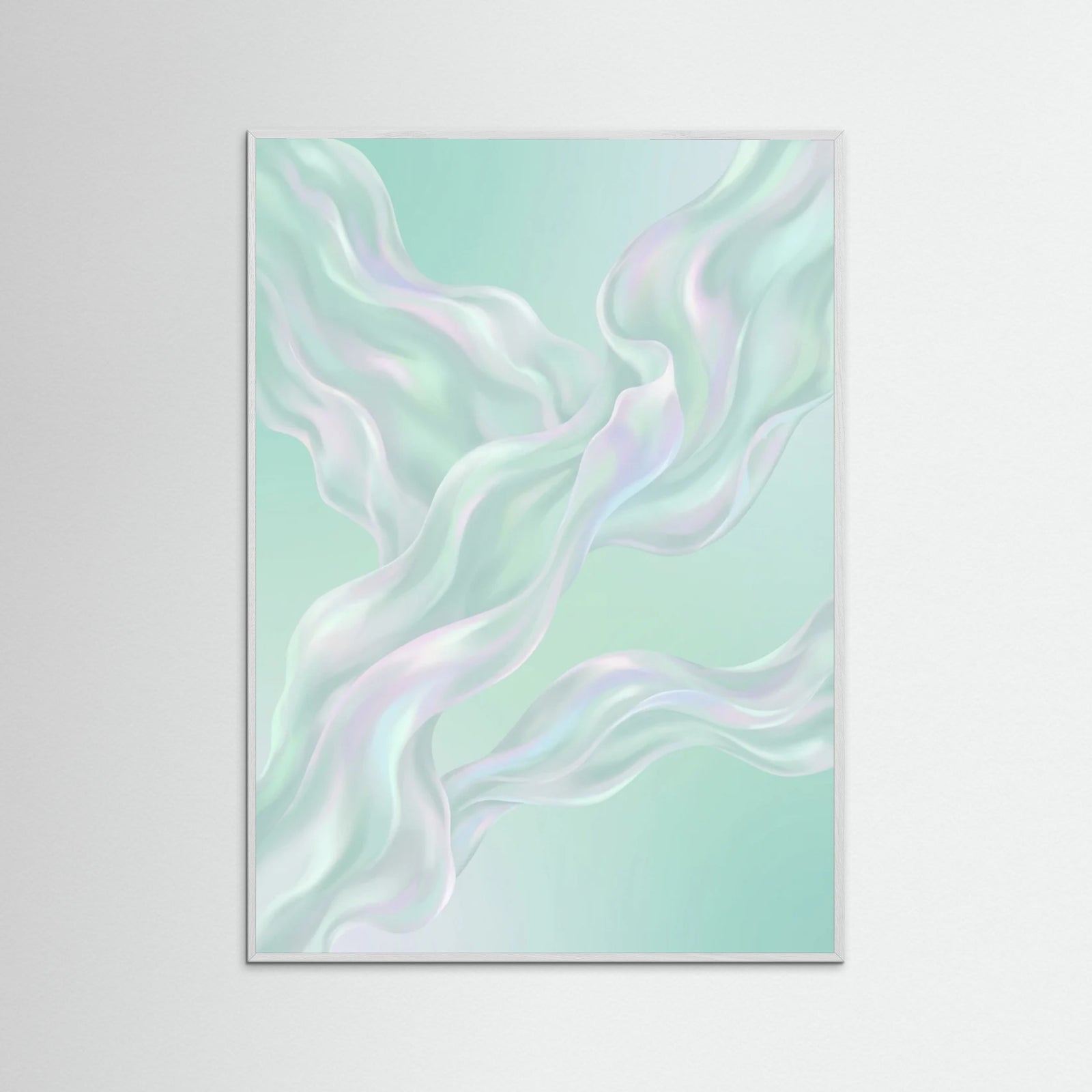 White Wood Luminous Drift