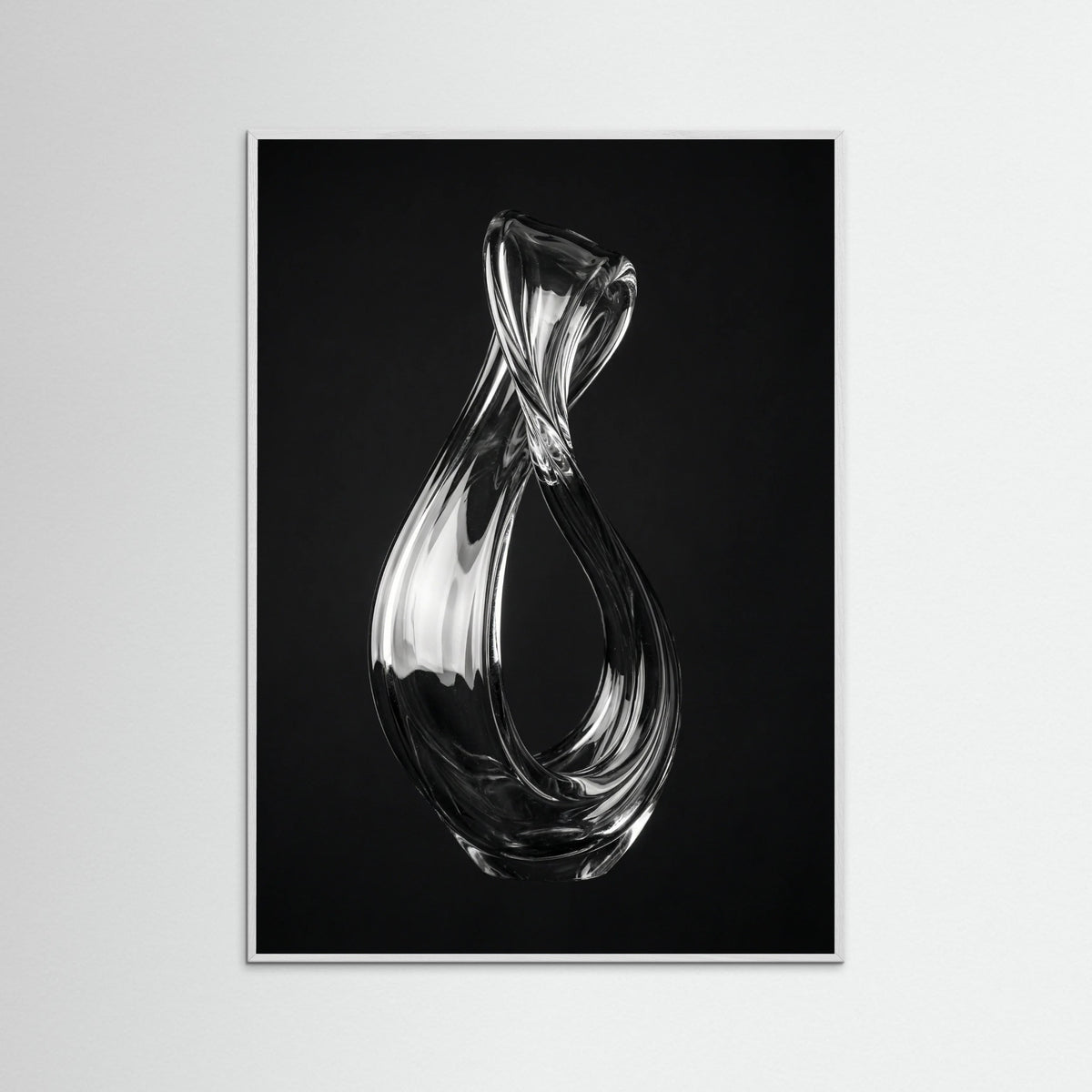 White Wood Luminous Forms Gray