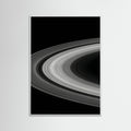 White Wood Lunar Crescent