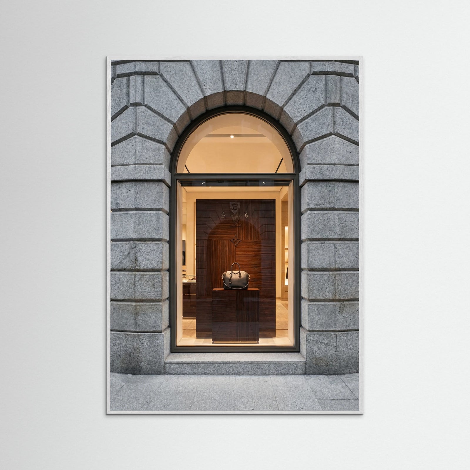 White Wood Luxury Entrance