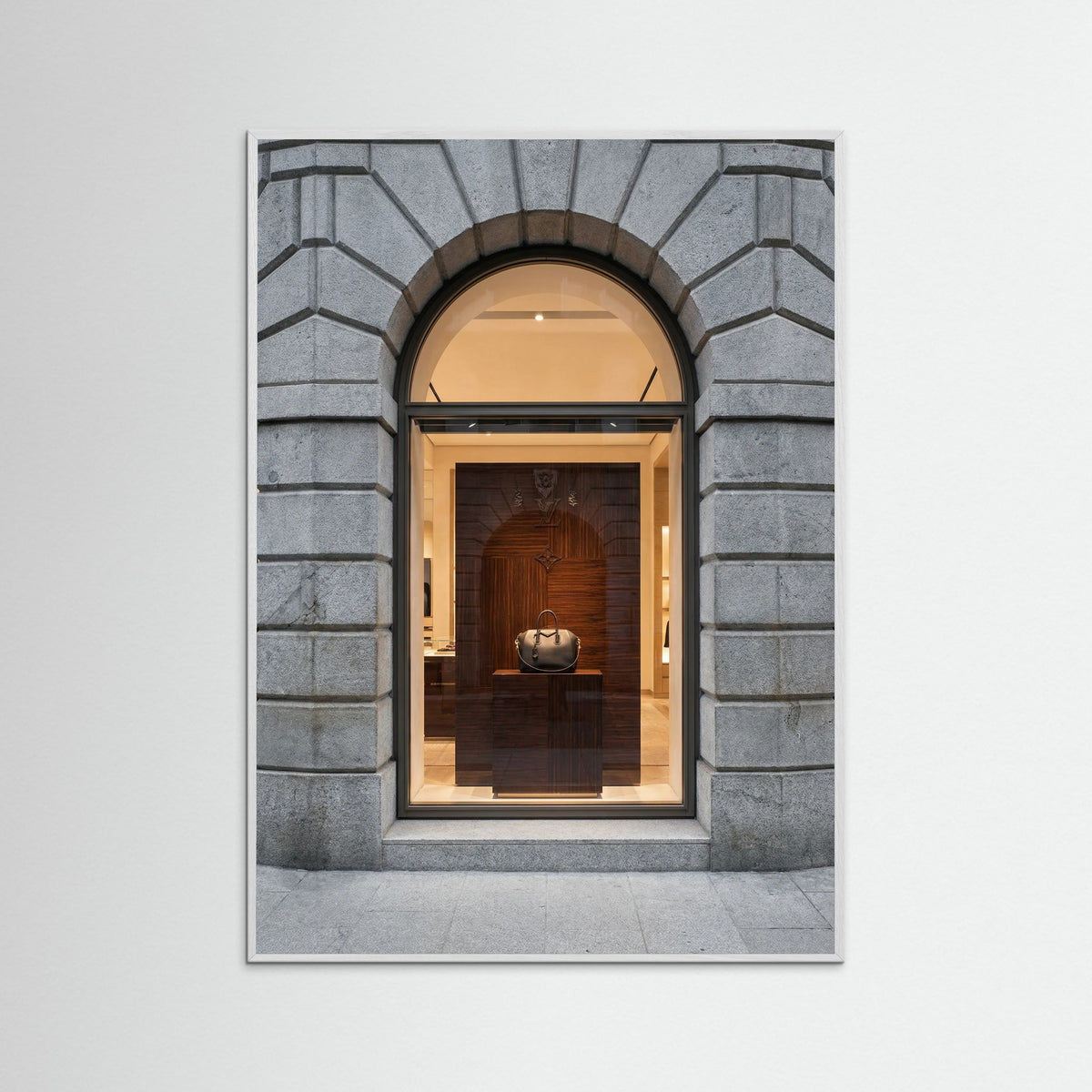 White Wood Luxury Entrance