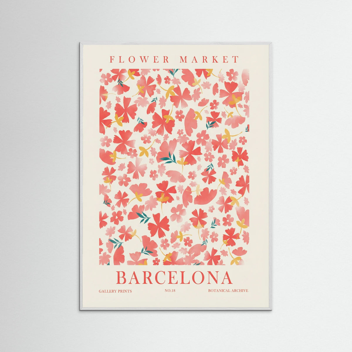 White Wood Market Blossom Barcelona
