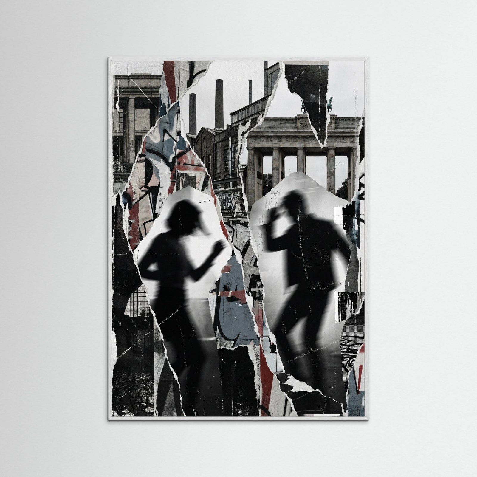 White Wood Marseille Urban Abstract