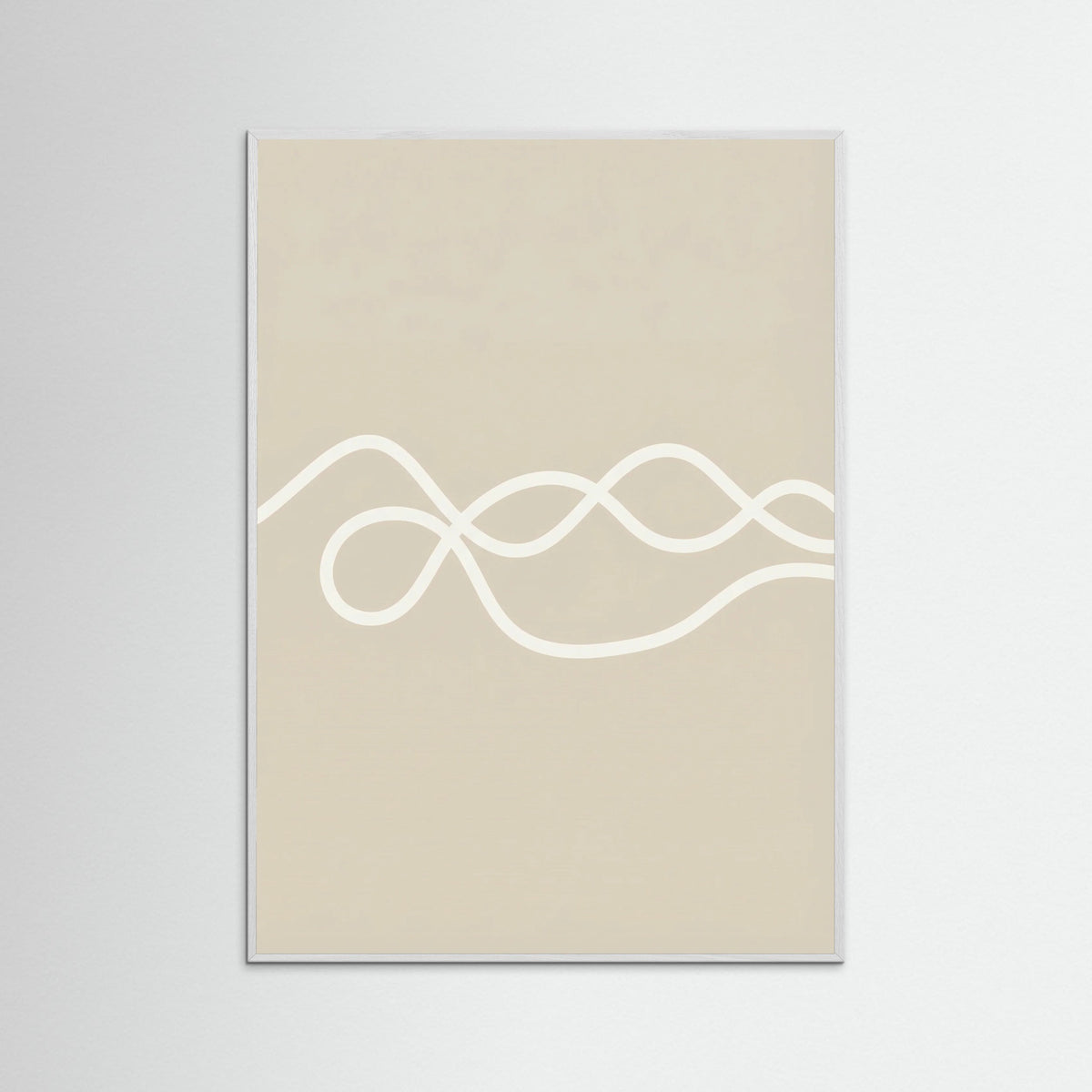 White Wood Meandering Path
