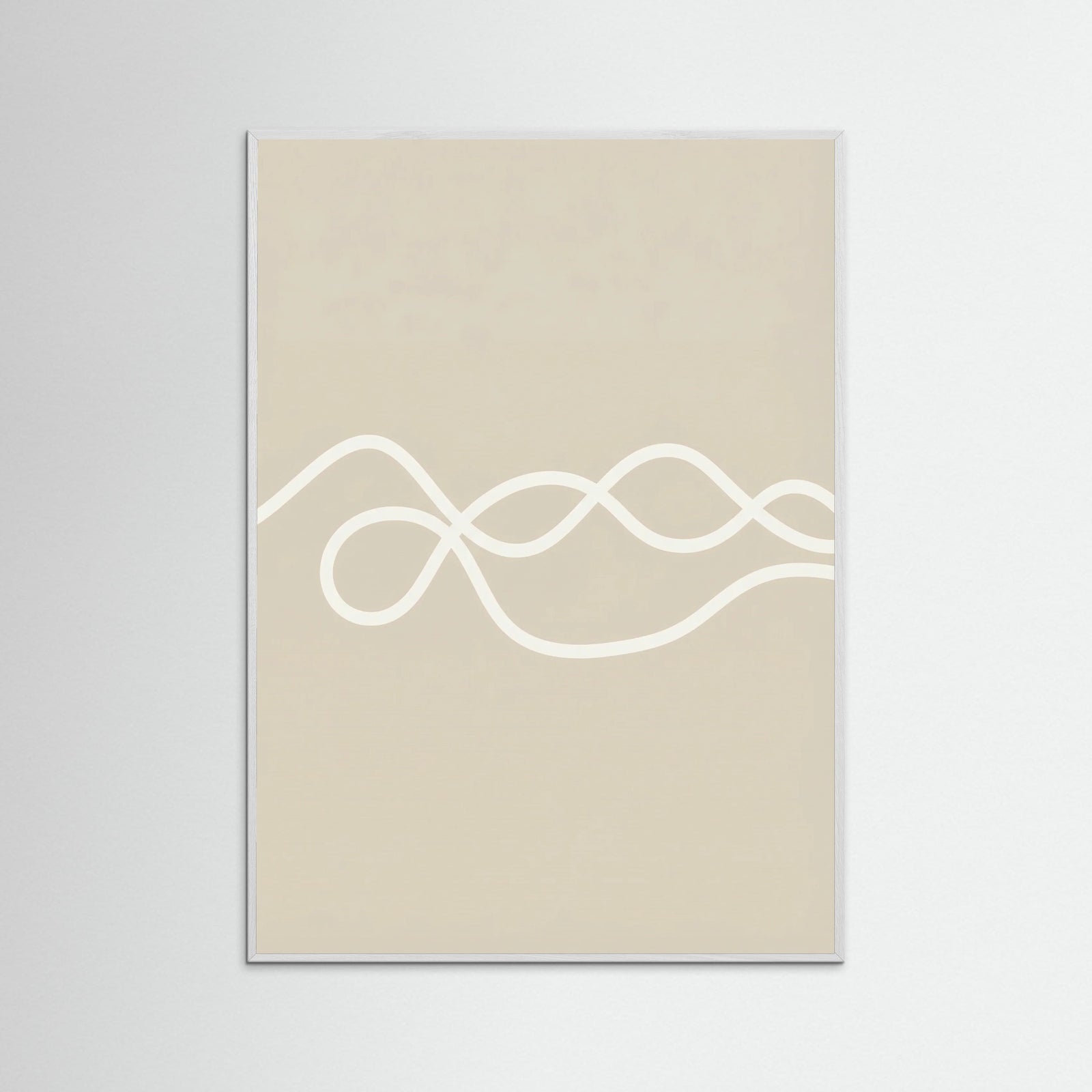 White Wood Meandering Path