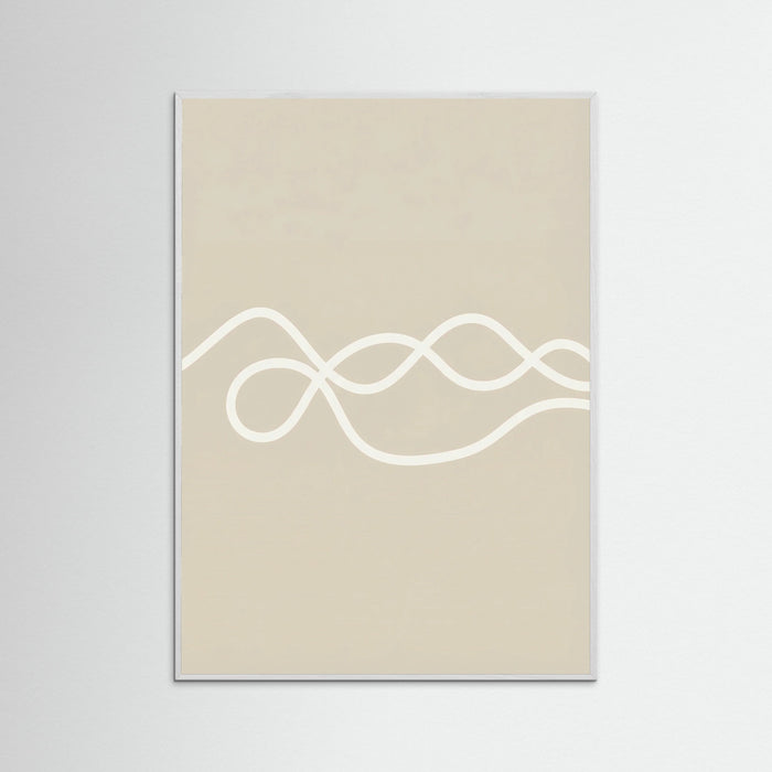White Wood Meandering Path