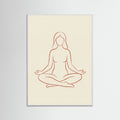 White Wood Meditative Bend
