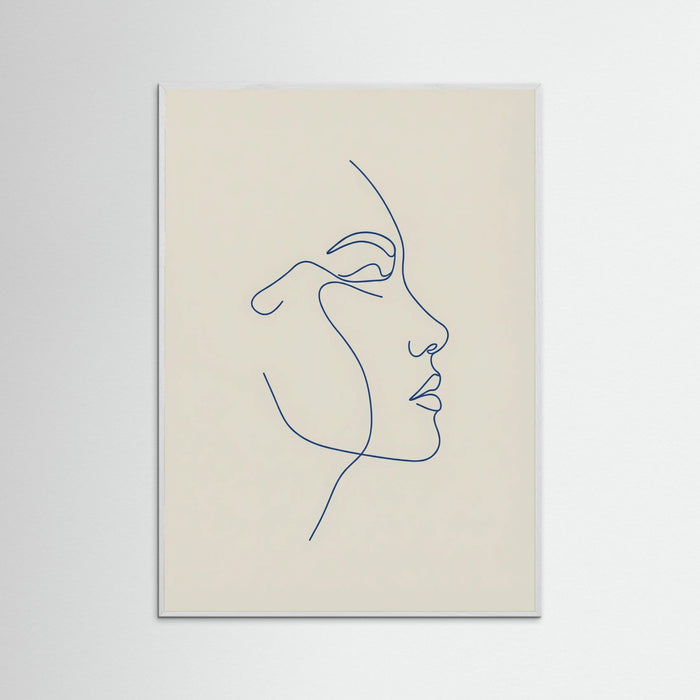 White Wood Meditative Pose