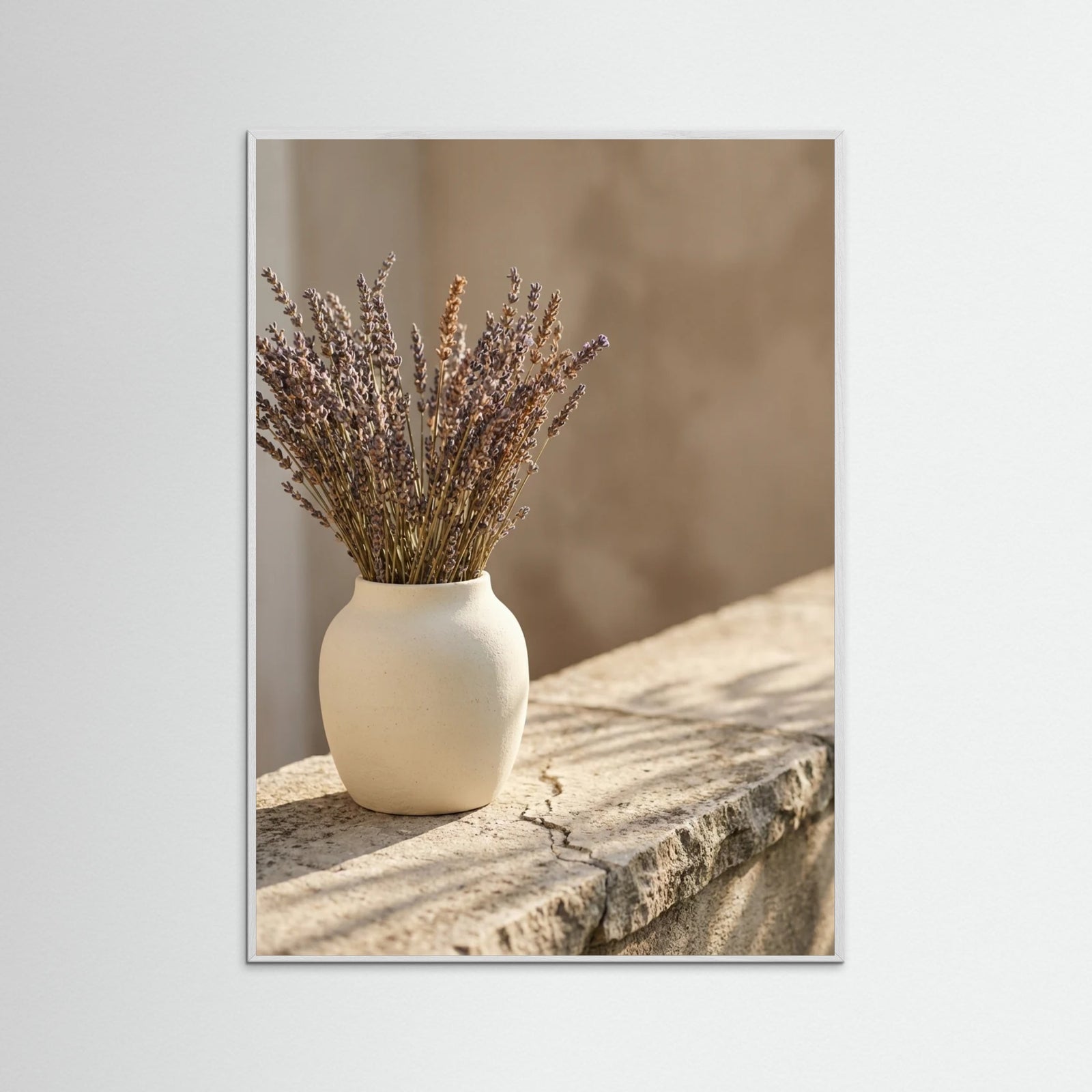 White Wood Mediterranean Stillness