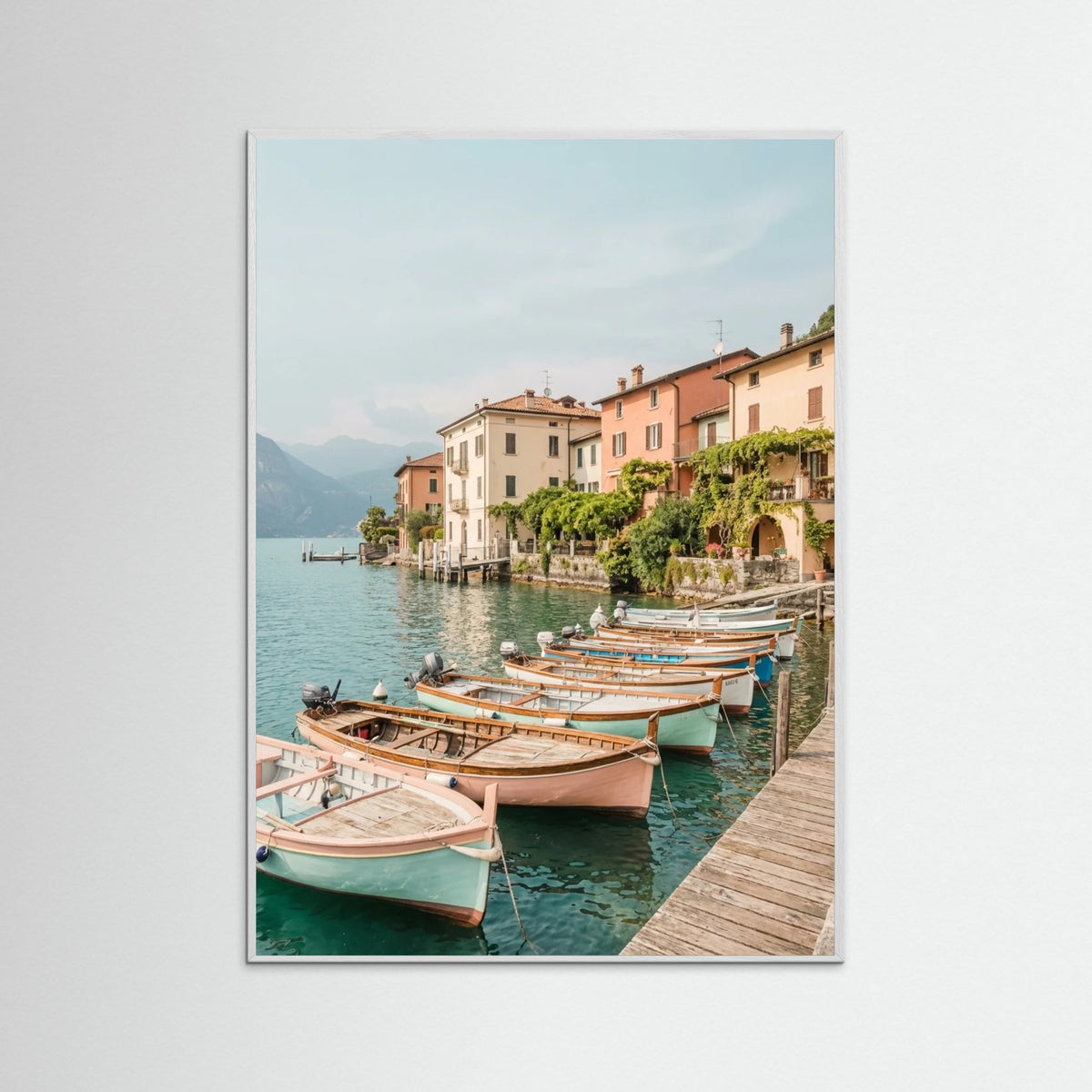 White Wood Mediterranean Vista