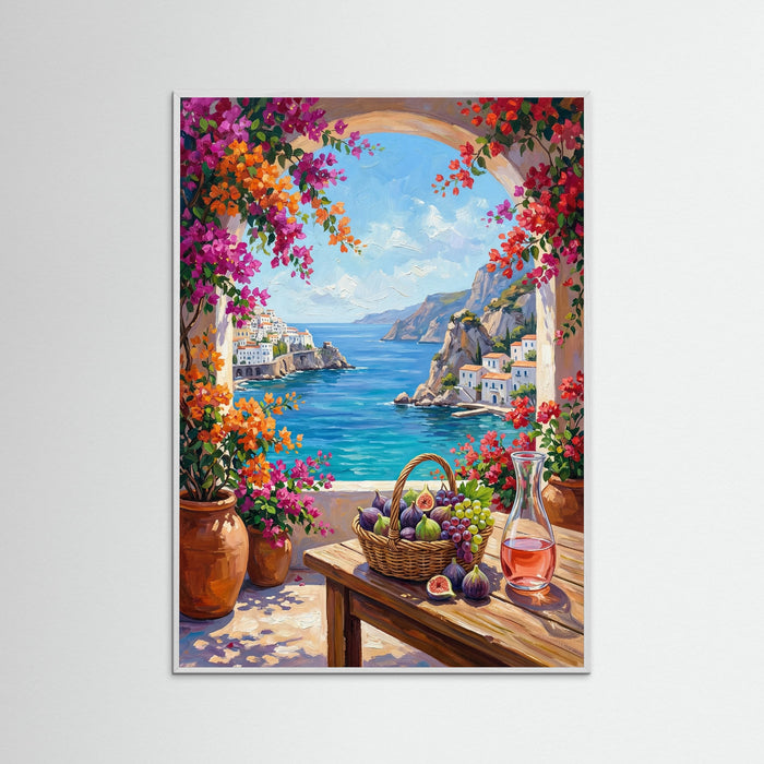 White Wood Mediterranean Vista