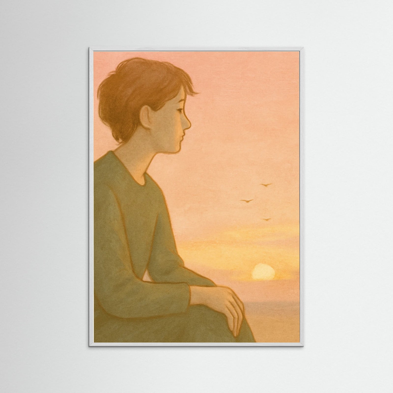 White Wood Mellow Dawn