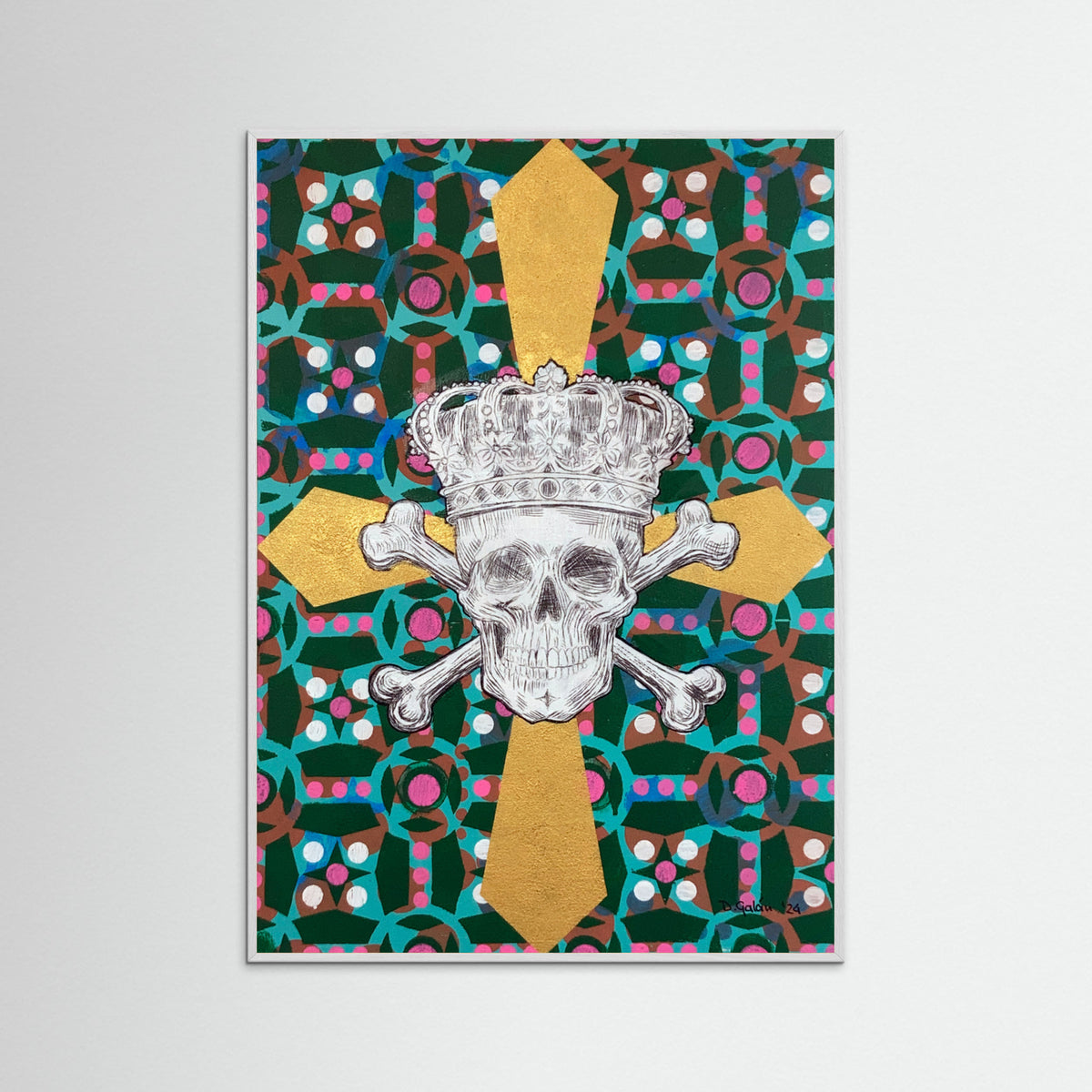 White Wood Memento Mori 8.0 Poster