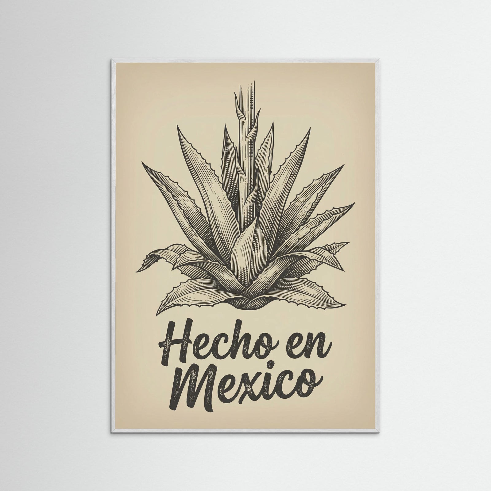 White Wood Mexican Rooster