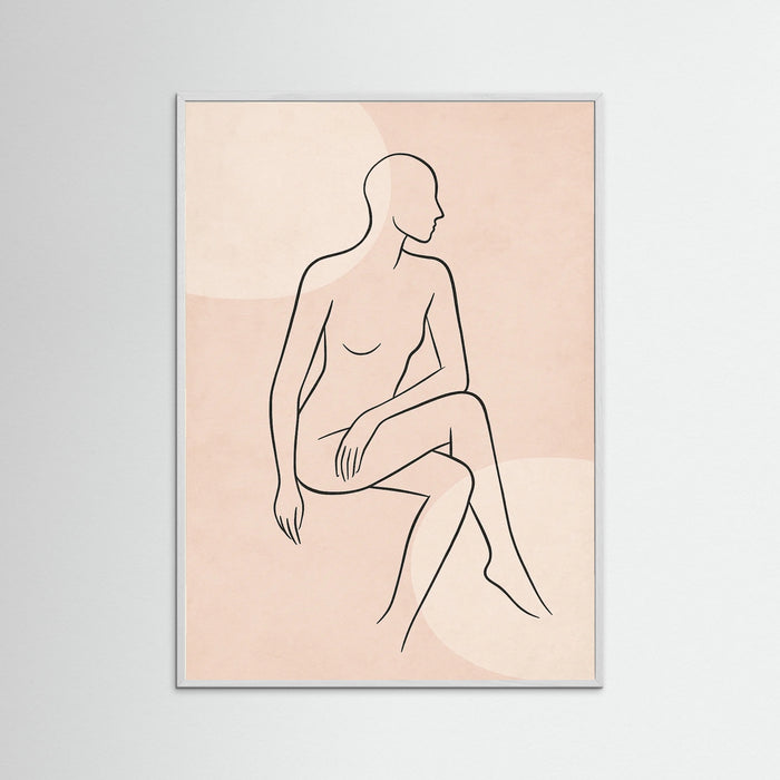 White Wood Minimalist Muse
