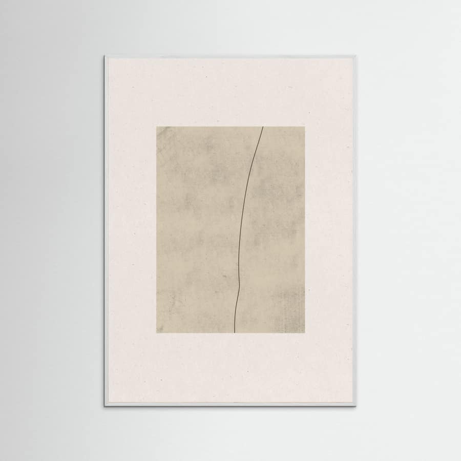 Minimalist Texture Paper No.1 Poster – poster and art print