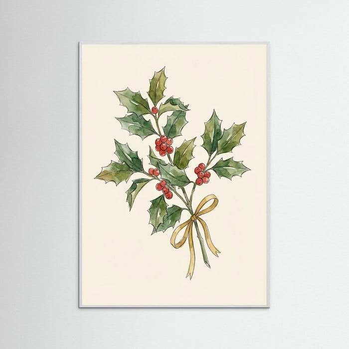 White Wood Mistletoe Kiss