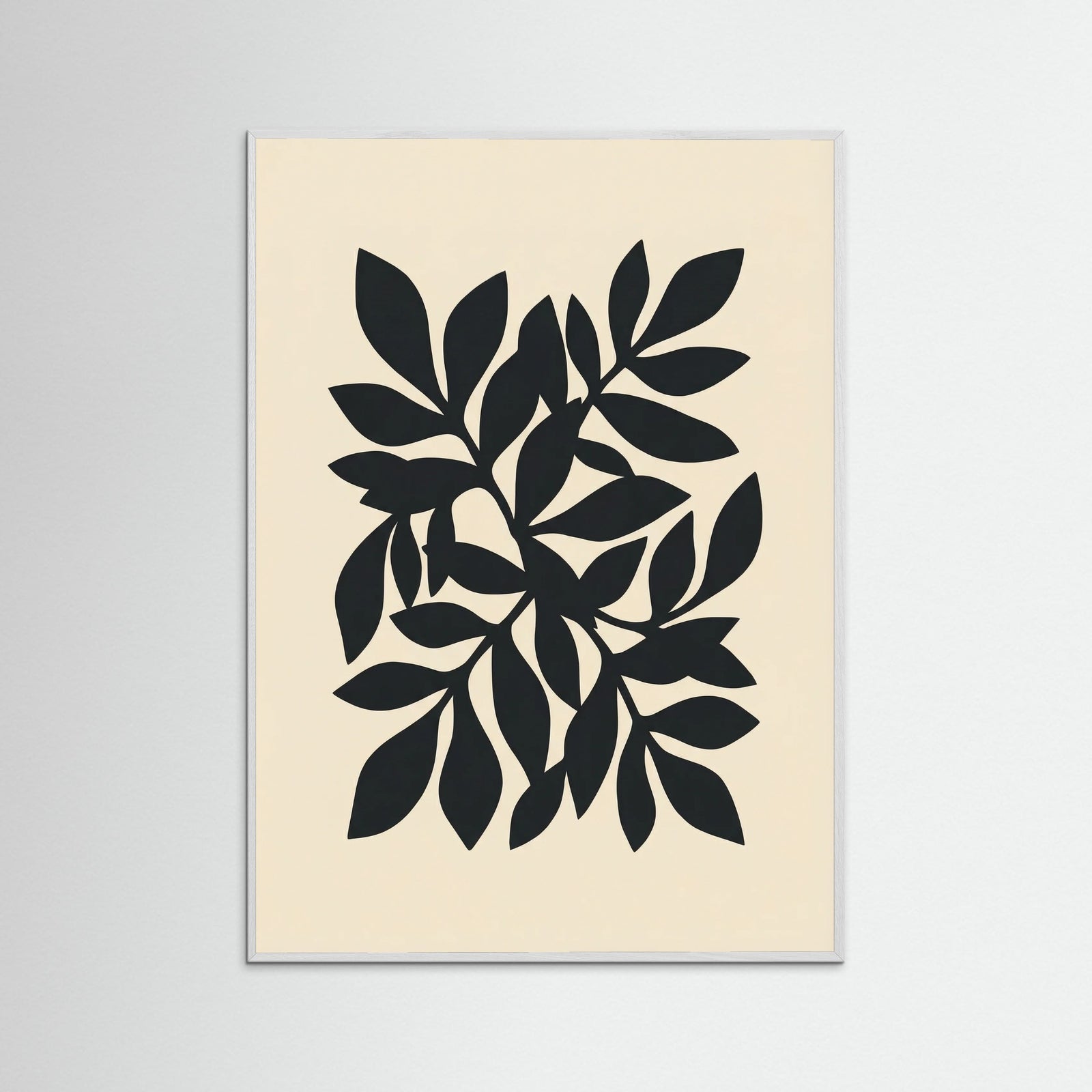 White Wood Modern Organic Form