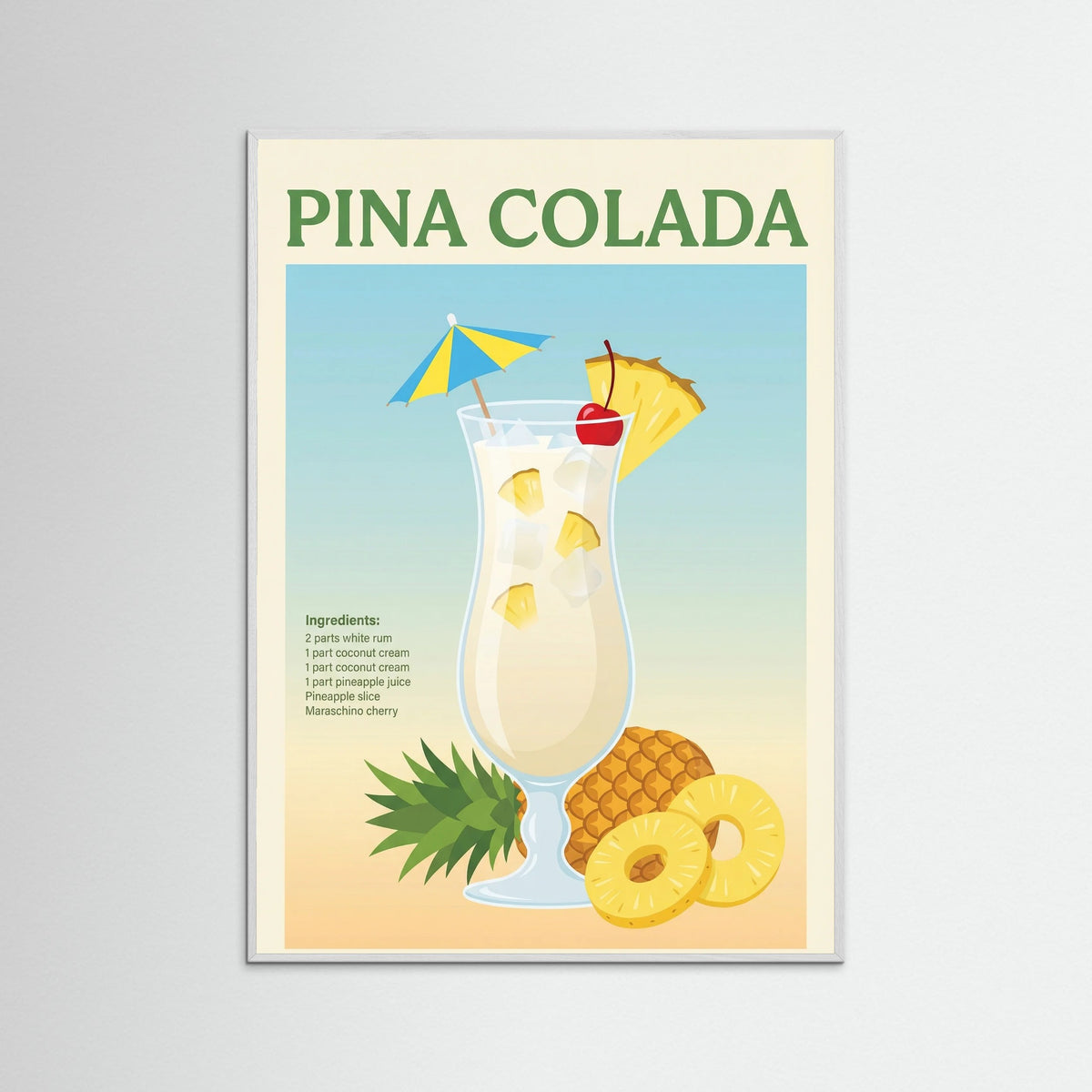 White Wood Mojito Recipe Print