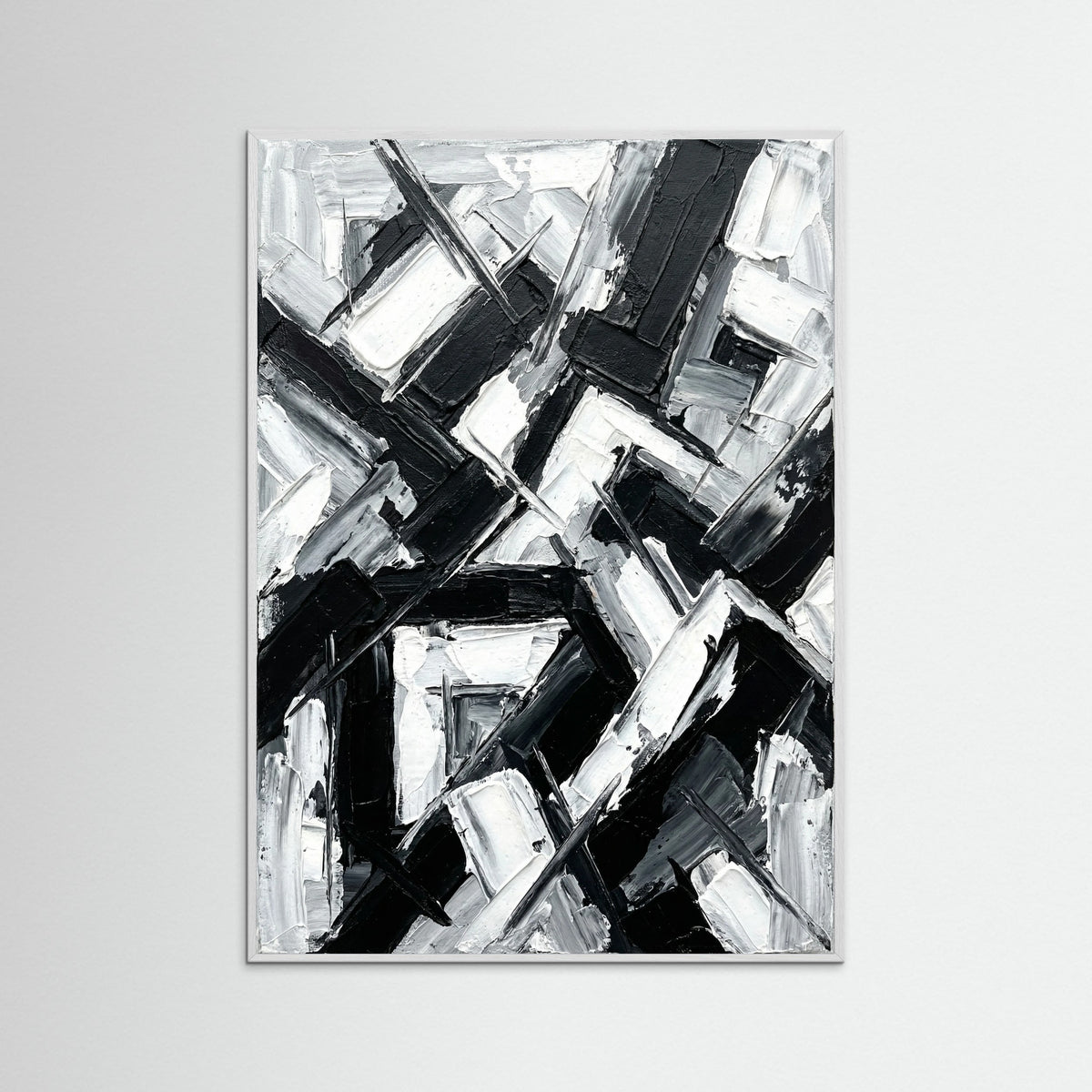 White Wood Monochrome Flow
