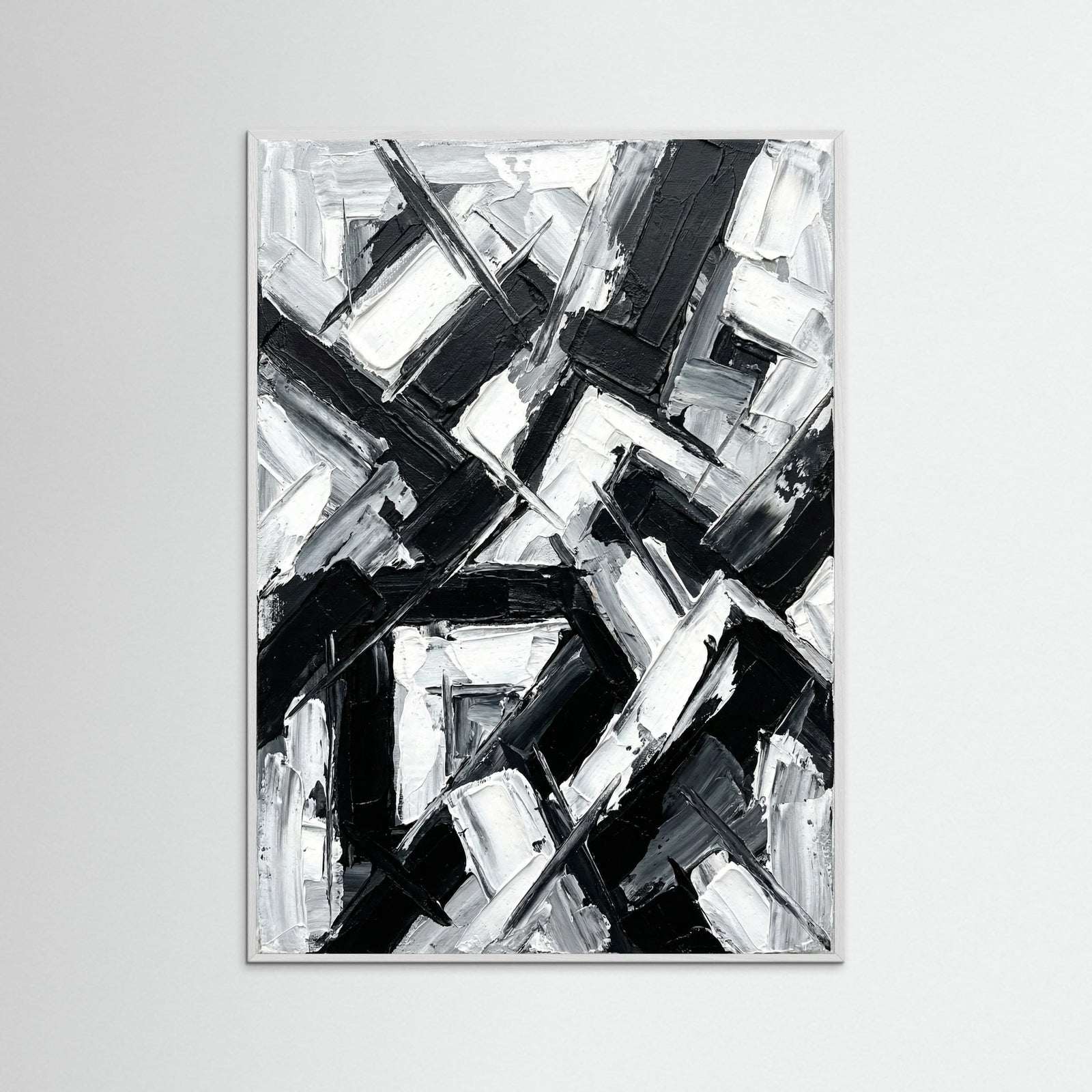 White Wood Monochrome Flow