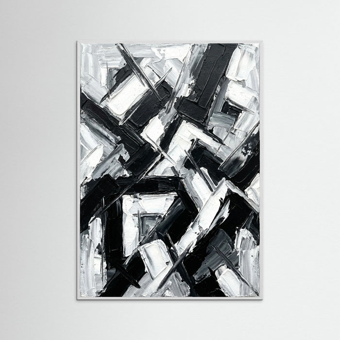 White Wood Monochrome Flow
