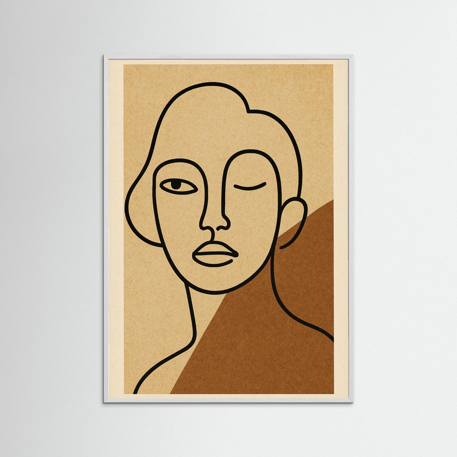 White Wood Monochrome Muse