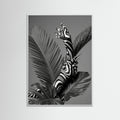 White Wood Monstera Grace