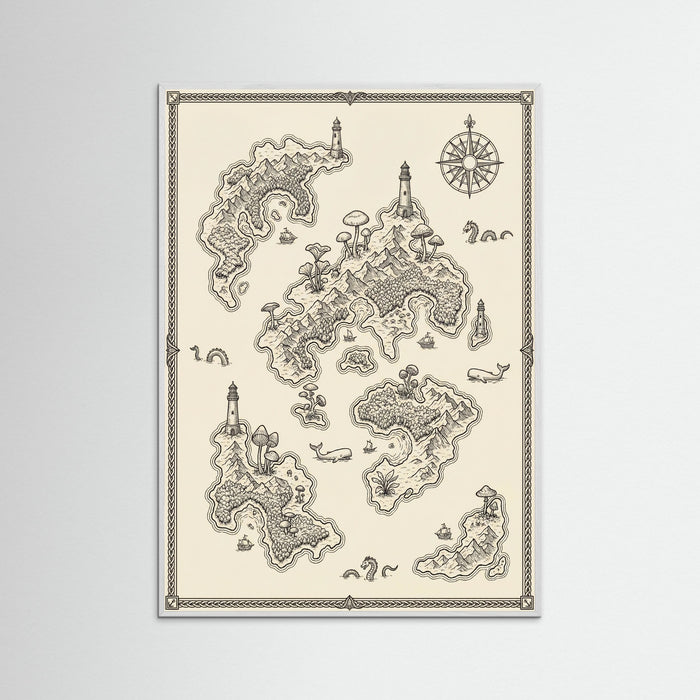 White Wood Moomin Valley Map