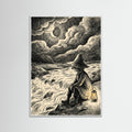 White Wood Moonlit Moomin Encounter