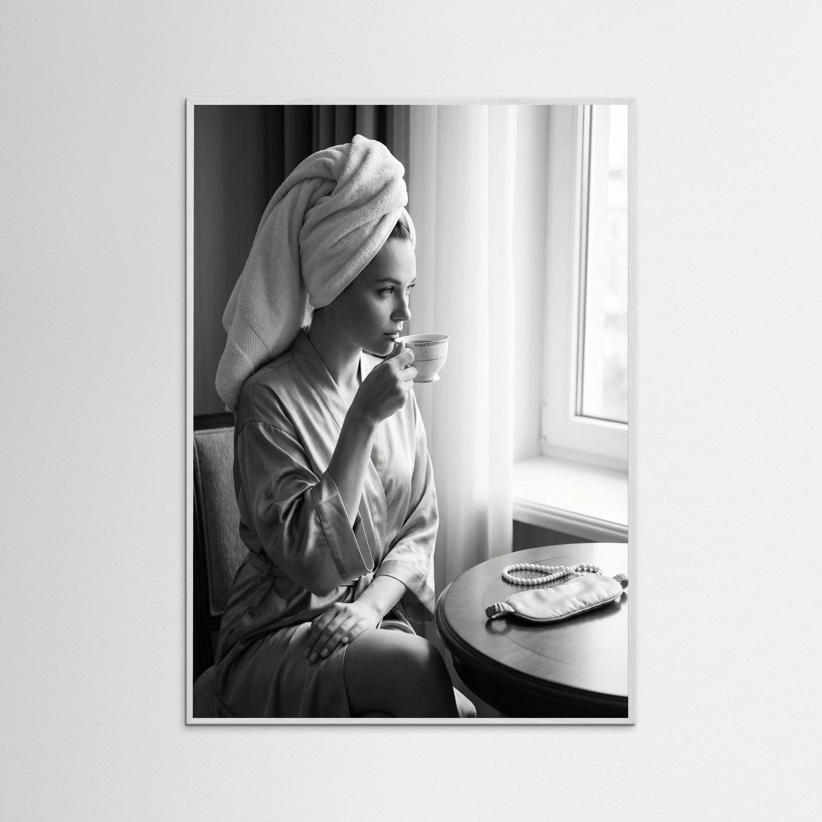 White Wood Morning Glamour