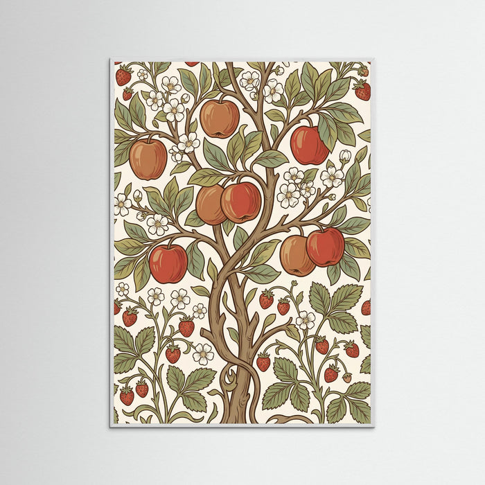 White Wood Morris Botanical Tapestry